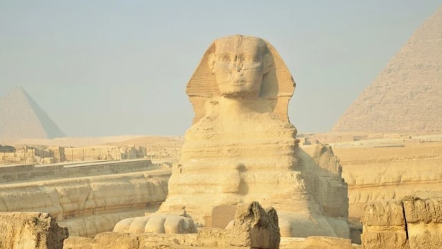 Piramida Mesir dan patung Sphinx. Foto: NadineDoerle from Pixabay