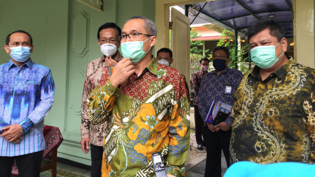 Wakil Ketua KPK Alexander Marwata melakukan kunjungan kerja ke Pemerintah Daerah Istimewa Yogyakarta atau Pemda DIY. Foto: Arfiansyah Panji Purnandaru/kumparan 