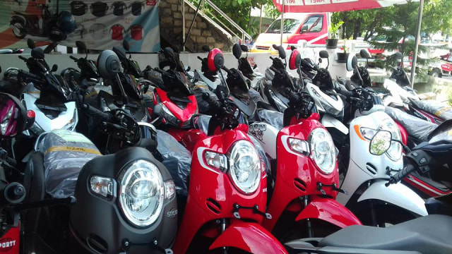 Honda Scoopy di pasar motor bekas. Foto: Dok. Istimewa