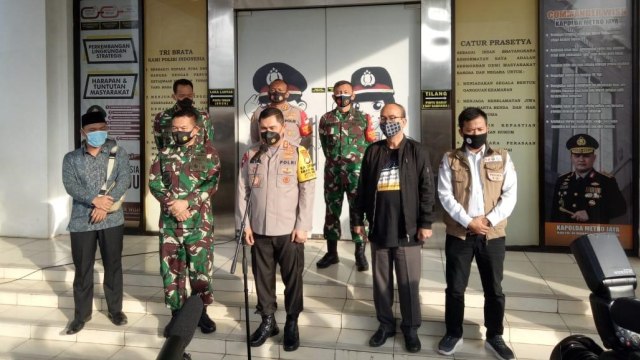 Kapolda Metro Jaya Irjen Pol Fadil Imran di Polres Tangsel. Foto: Dok. Istimewa