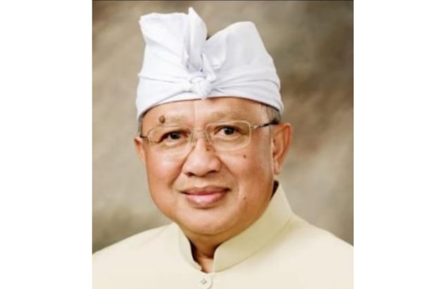 Alm. AA Oka Mahendra, tokoh senior Golkar dari Bali - IST