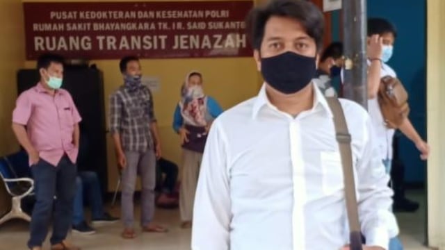 Keluarga dari 6 jenazah pengawal Rizieq di RS Polri, Jakarta Timur Foto: Dok. Istimewa