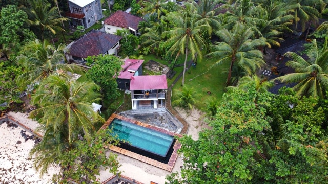 Inna's Villa Desa drone view, Jumat (20/11) | Foto: Dimas Prasetyo/Lampung Geh