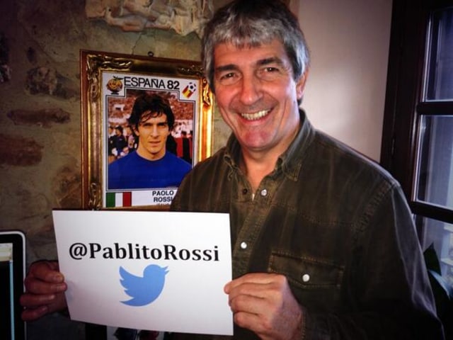 Paolo Rossi, legenda sepak bola Italia. Foto: Twitter/@PablitoRossi