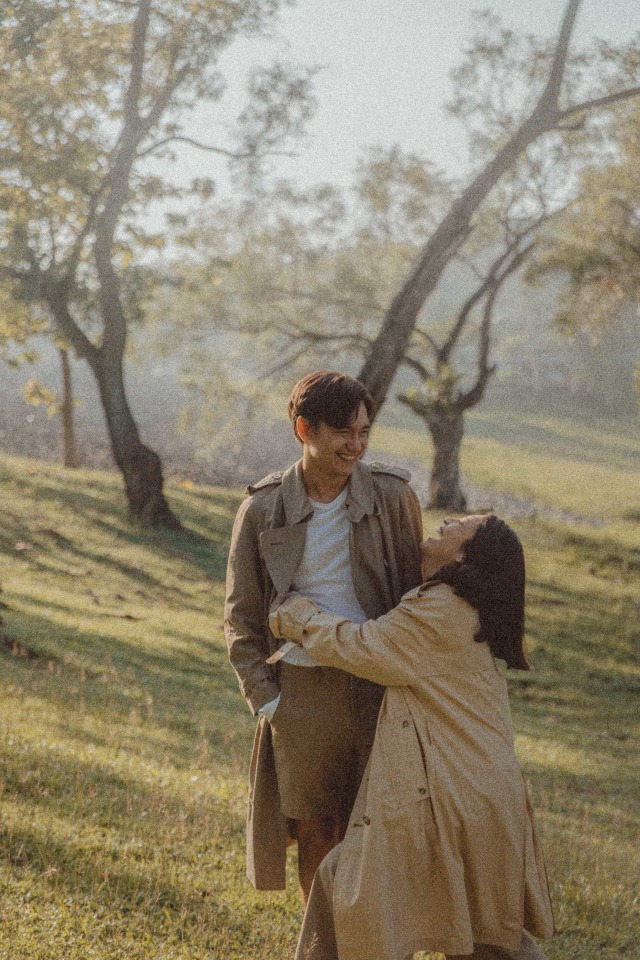 Foto prewed Adipati Dolken dengan Canti Tachril. Foto: Dok. Adipati Dolken