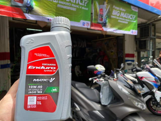 Pertamina Enduro Matic V. Foto: dok. Istimewa