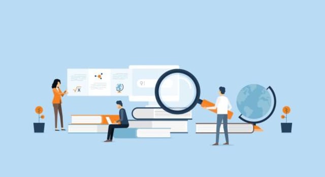 Ilustrasi Melakukan Penelitian. Sumber: Freepik.com