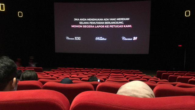 Ilustrasi bioskop. Foto: Shutterstock