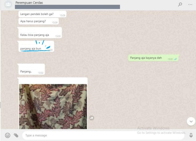 Sumber Foto: Tangkapan Layar Pribadi dalam Pesan WhatsApp Grup Penulis.