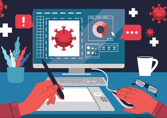 Ilustrasi Poligrabs : Konten komunikasi visual untuk informasi kesehatan