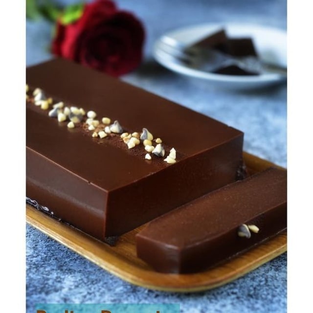 Resep puding brownies lumer di mulut sumber foto: Pinterest