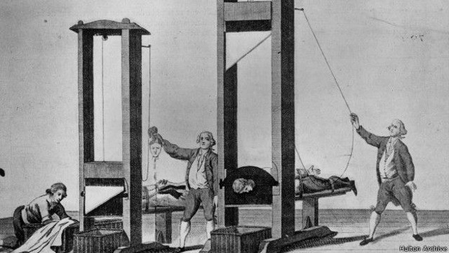 Guillotine. Sumber: Wikimedia Commons