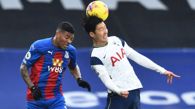 Pertandingan Liga Inggris Crystal Palace vs Tottenham Hotspur di Selhurst Park, London, Inggris, Minggu (13/12). Foto: Pool via REUTERS/Clive Rose