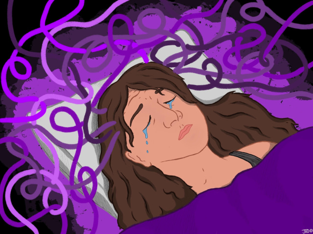 ilustrasi dari overthinking