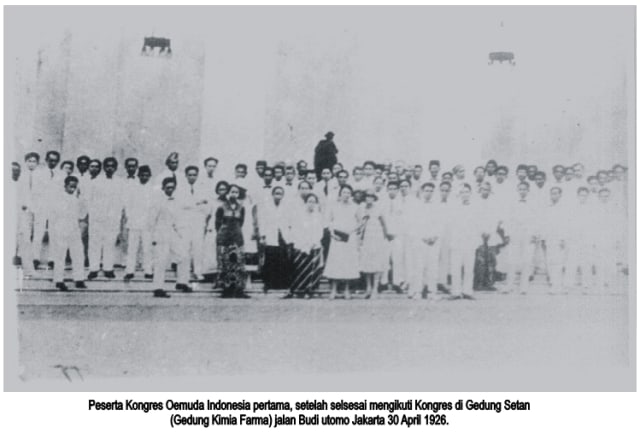 Rangkaian kongres pemuda Indonesia. Foto: kemendikbud