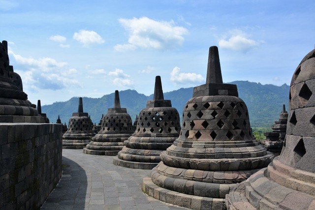 Candi Borobudur salah satu peninggalan Kerajaan Mataram Kuno. Foto: Pixabay