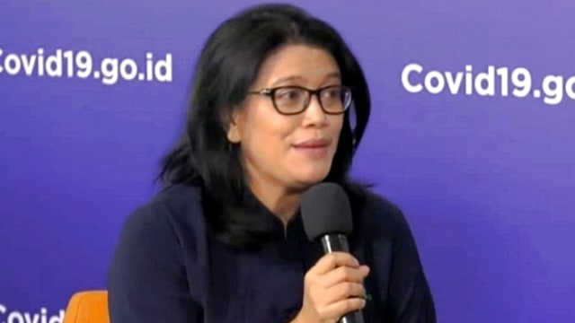 Dr Lucia Rizka Andalusia. Foto: Satgas COVID-19