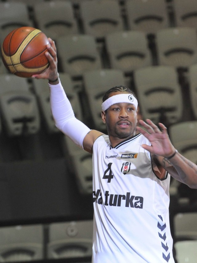 Pebasket NBA, Allen Iverson. Foto: Bulent Kilic/AFP