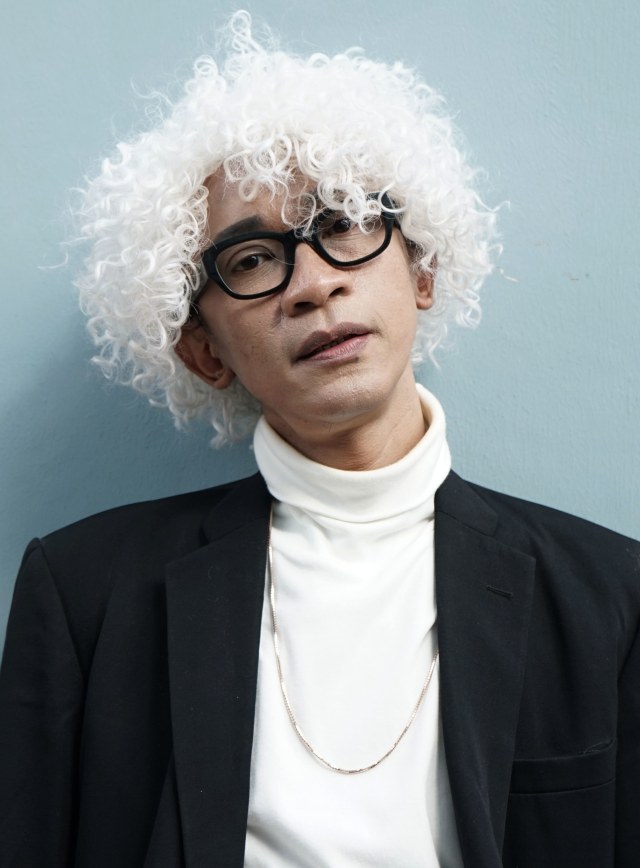 Artis Aming saat ditemui di kawasan Tendean, Jakarta, Rabu, (16/12). Foto: Ronny