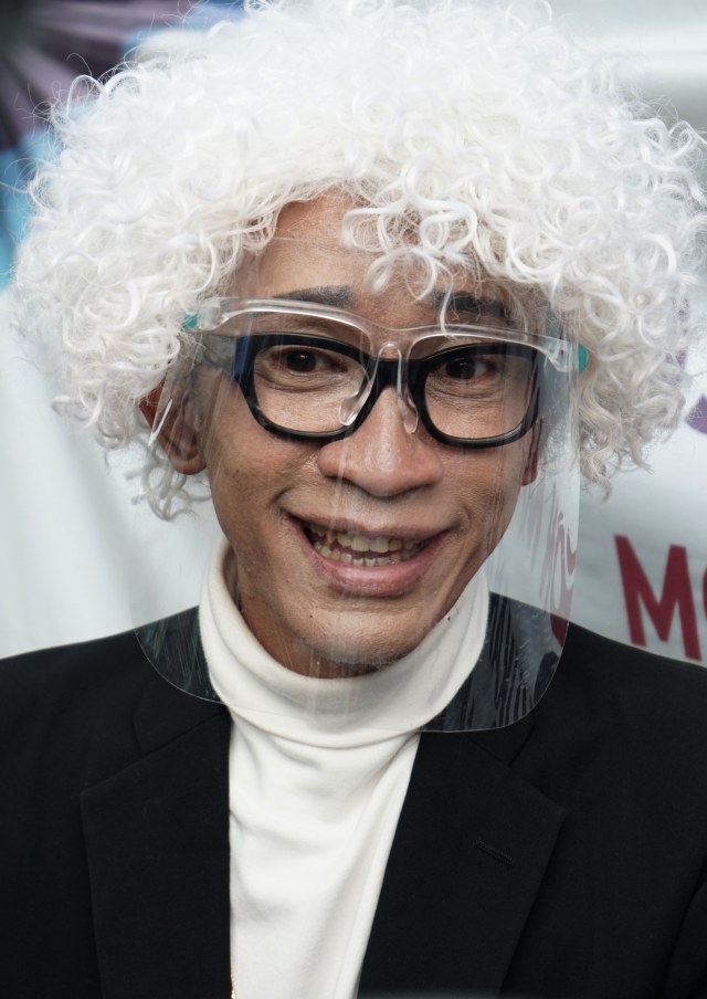 Artis Aming saat ditemui dikawasan Tendean, Jakarta, Rabu, (16/12). Foto: Ronny