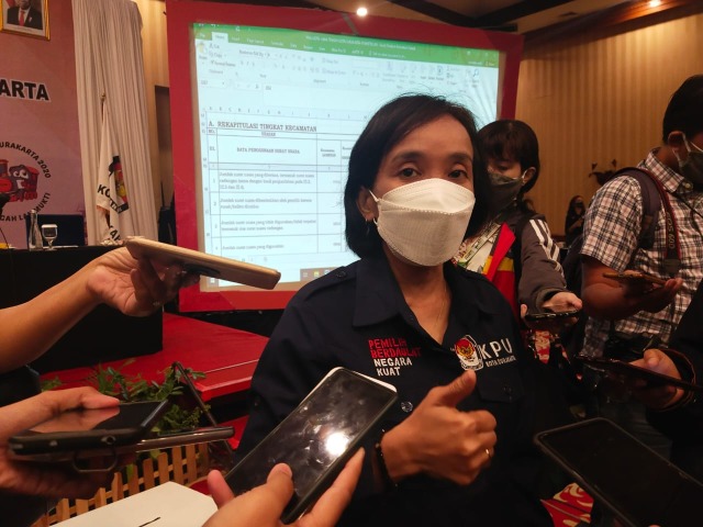 Ketua KPU Kota Solo, Nurul Sutarti