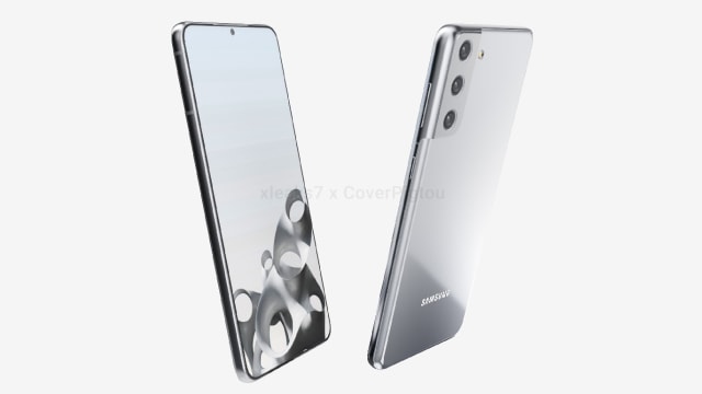 Bocoran desain Samsung Galaxy S21. Foto: Twitter/Ice universe