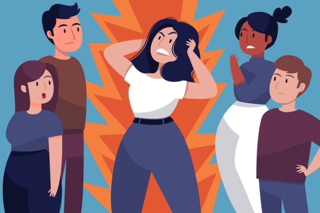 Ilustrasi Sarkasme kepada orang-orang. Foto: Freepik
