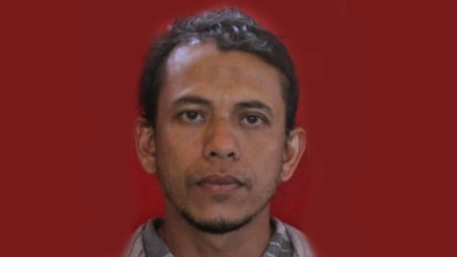 Tersangka Taufik Bulaga alias Syafrudin alias Udin Bebek alias Upik Lawanga. Foto: Densus 88