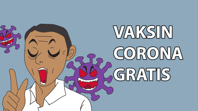 Komik: Vaksin Corona Gratis