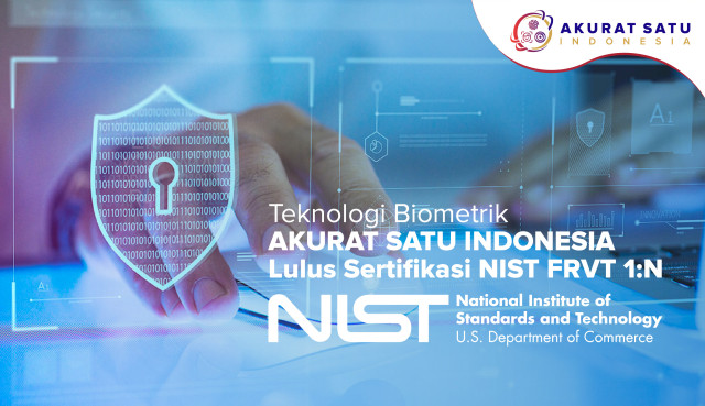 Startup Akurat Satu lolos 3 sertifikasi NIST Foto: Akurat Satu