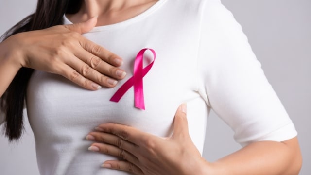 Ilustrasi kanker payudara. Foto: Shutter Stock