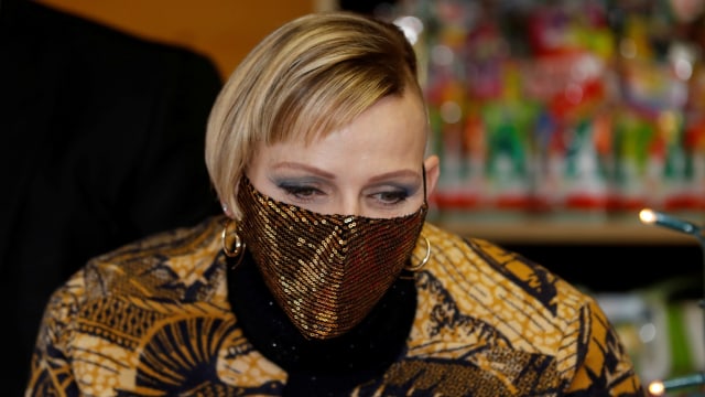 Princess Charlene. Foto: ERIC GAILLARD/POOL /AFP