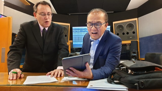Duta Besar KBRI Wellington Tantowi Yahya bersama Dr. Shane Reti, anggota Parlemen dan Wakil Ketua Oposisi. Foto: KBRI Wellington