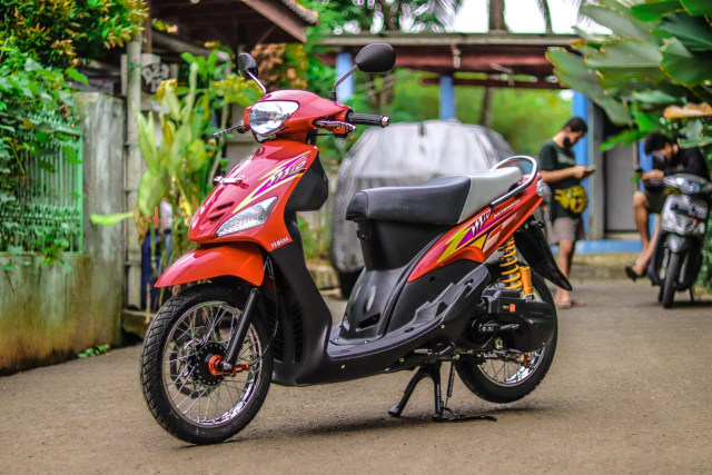 Yamaha Mio Sporty. Foto: Jimmy Anwar/Mio Nizer