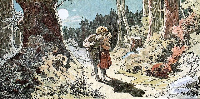 Hansel dan Gretel. Sumber: Wikimedia Commons