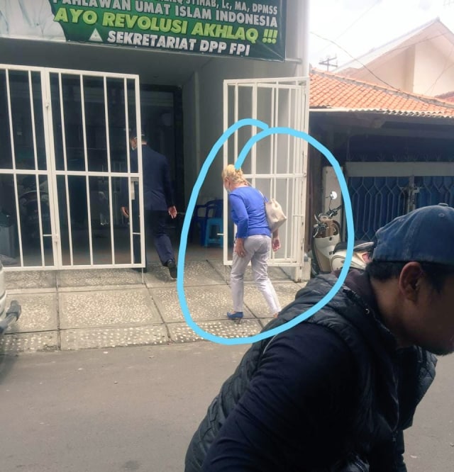 Klaim FPI tunjukkan kedatangan Kedubes Jerman ke Sekretariat FPI. Foto: Dok. Munarman
