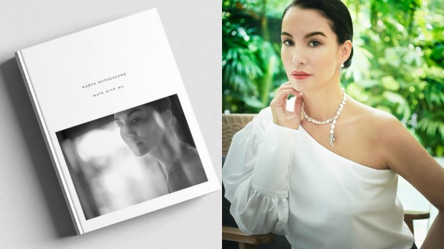 Buku terbaru  Nadya Hutagalung, Walk with Me. dok.  ist