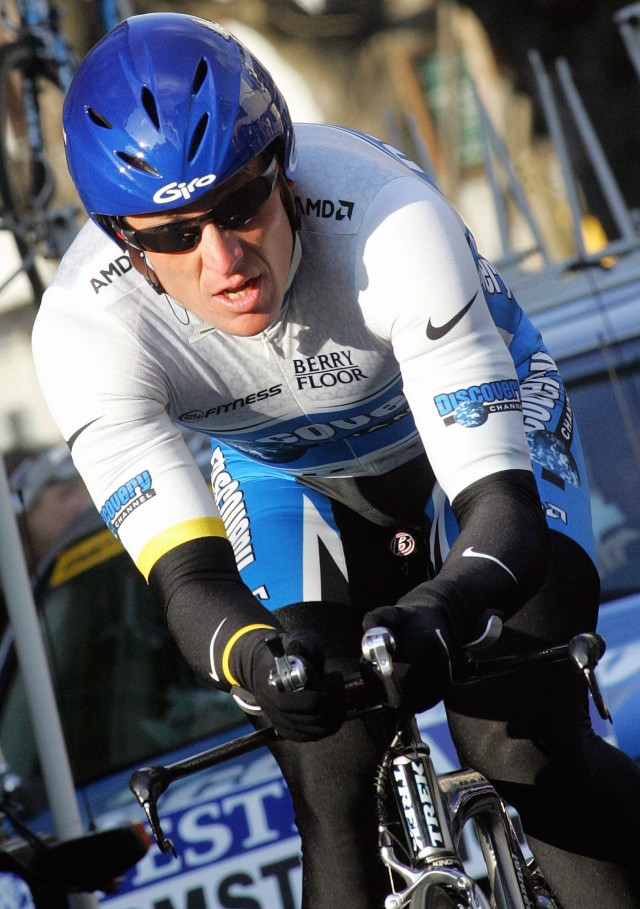 Mantan atlet sepeda Lance Armstrong. Foto: FRANCK FIFE / AFP