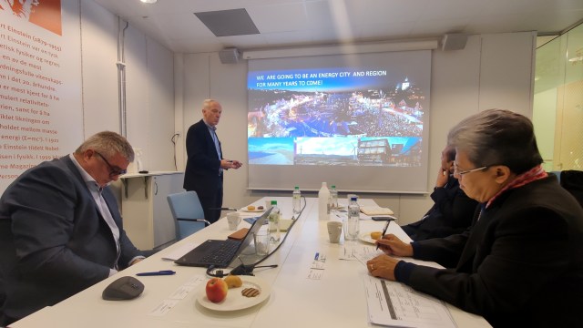 Duta Besar RI di Oslo melakukan pertemuan dengan Greater Stavanger, Norwep dan Pemerintah Kota Stavanger. Foto: KBRI Oslo