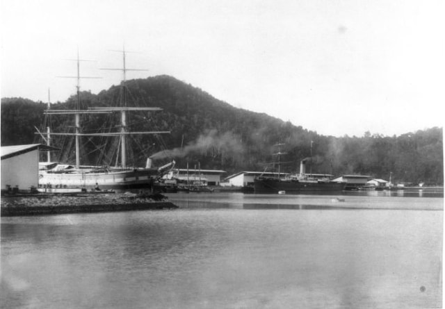 Bandar Emmahaven. Sumber: Wikimedia commons
