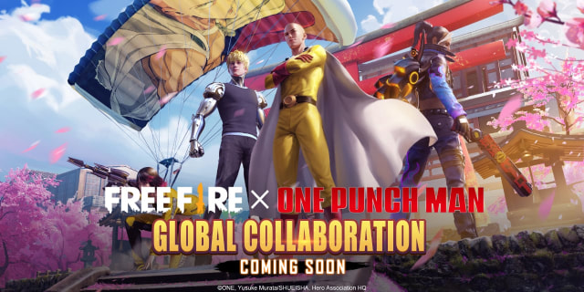 Ganera hadirkan Crossover dengan One Punch Man. Foto: Dok. Free Fire
