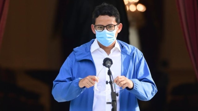 Menteri Pariwisata dan Ekonomi Kreatif Sandiaga Salahudin Uno. Foto: Muchlis Jr/Biro Pers Sekretariat Presiden