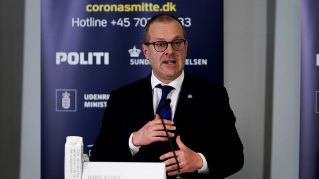 Direktur Regional WHO untuk Eropa Hans Kluge. Foto: Ritzau Scanpix/via REUTERS