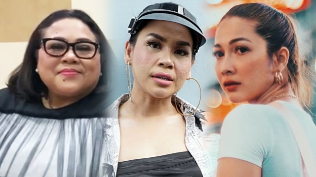 Nunung, Melaney Ricardo, Andrea Dian. Foto: Instagram/@andreadianbimo, Ronny, dan Youtube/@Sulechanel