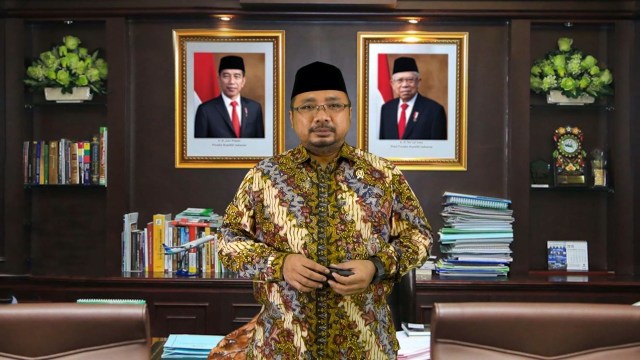 Menteri Agama Yaqut Cholil Qoumas. Foto: Kemenag