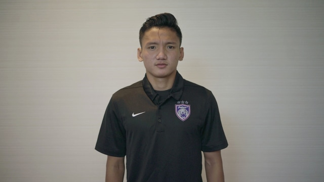 Pemain JDT, Syahrian Abimanyu. Foto: Dok. Istimewa