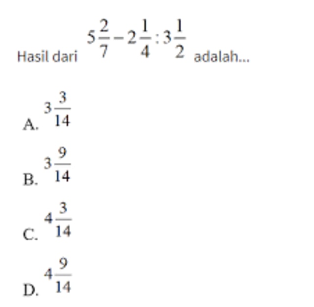 Soal matematika sumber ilustrasi: Rumus Bilangan 