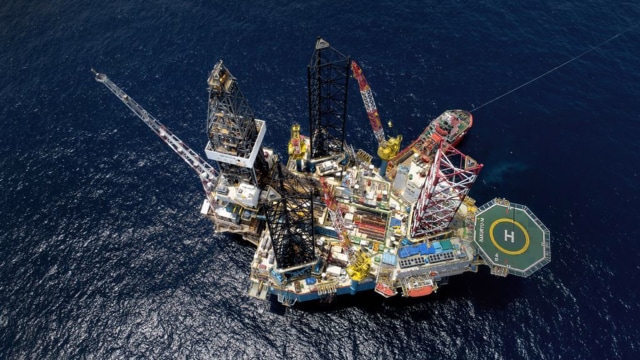 Ilustrasi pengeboran minyak lepas pantai. Foto: Dok. Pertamina
