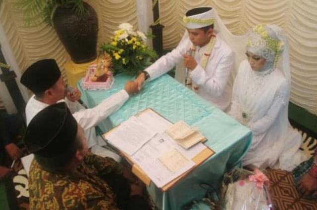 Ijab kabul pernikahan sumber foto: NU Online