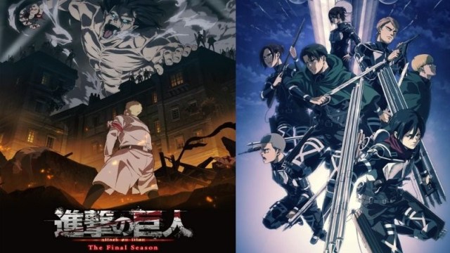 tampilan poster dari Attack on Titan Final Season
